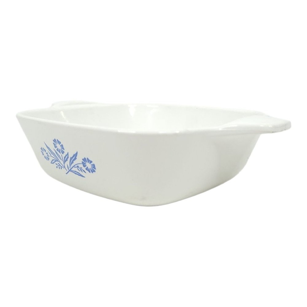 Vintage Corning Ware P-41 Blue Cornflower White Petite Pan 1 3/4 Cup - Picture 9 of 11